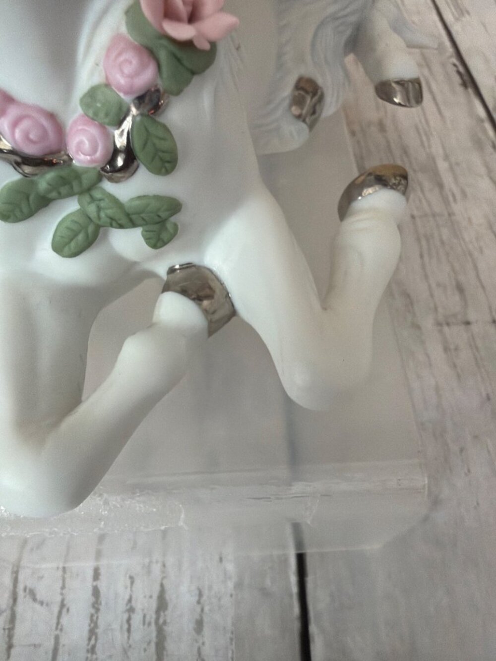 1990 Princeton Gallery Love’s Sweetness Unicorn Porcelain Figurine - No Box/COA - Picture 7 of 13